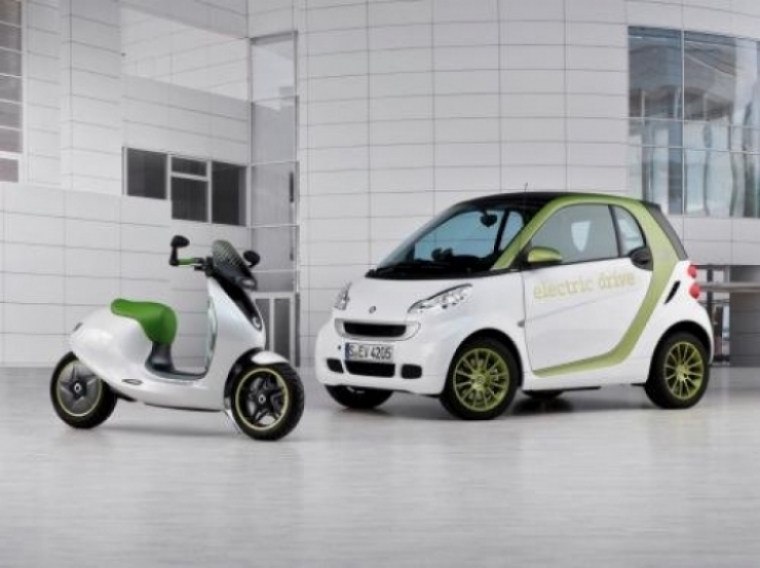 Foto: Así es el scooter eléctrico de Smart