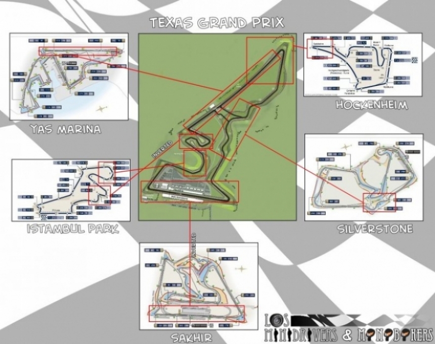 Foto: Así será el nuevo circuito de USA