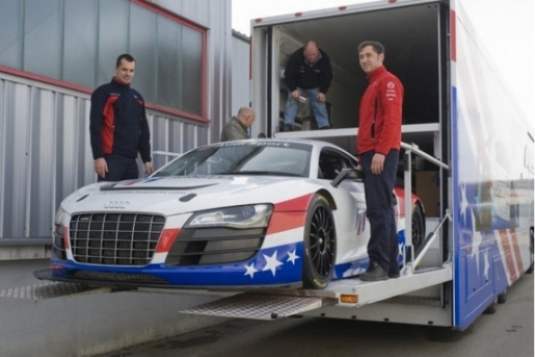 Foto: Audi presenta el R8 LMS GT3 de 2010.