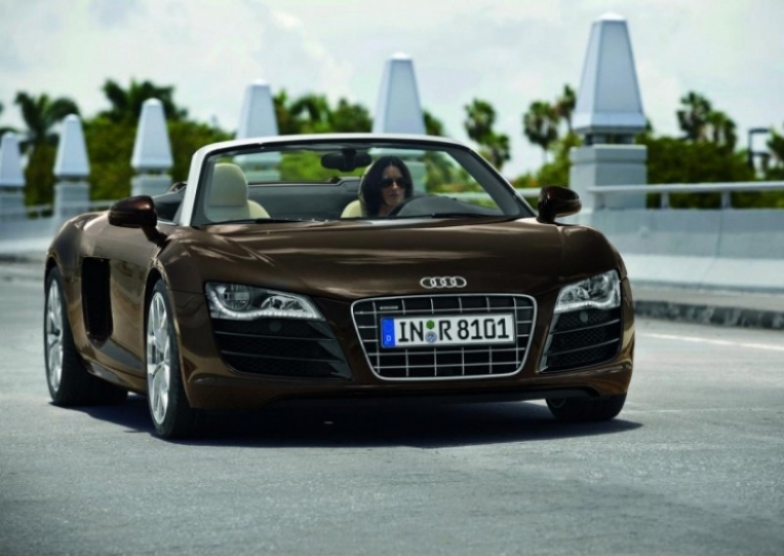 Foto: Audi R8 Spyder con motor V8 listo para su presentación y ventas