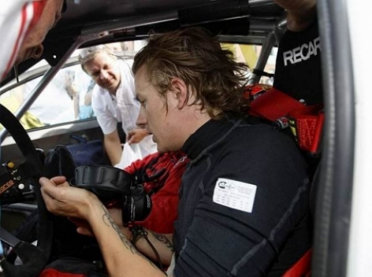 Foto: Kimi ha firmado hoy con Citroën para competir en el WRC