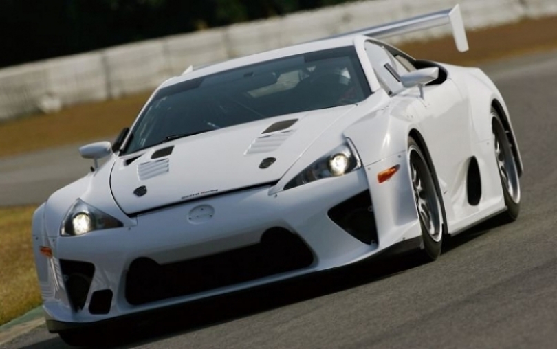 Foto: Lexus LFA en las 24 horas de Nurbrurgring