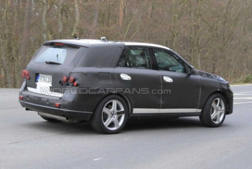 Fotos espia mercedes ml #2