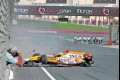 Foto 1 El Renault R28 se estrella contra el muro foto 1