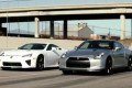 Foto 1 Lexus LFA vs Nissan GT-R en el 1/4 de Milla. foto 1