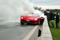 Foto 1 Se vuelve a incendiar una Ferrari 458 Italia. foto 1