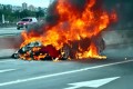 Foto 2 Se vuelve a incendiar una Ferrari 458 Italia. foto 1