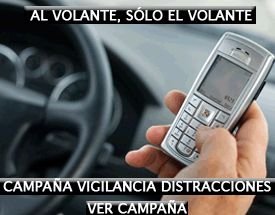Al volante, solo el volante: nueva campaña dela DGT para evitar distracciones