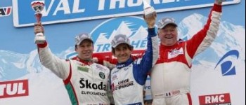 Alain Prost llevó a la victoria al Dacia Duster.
