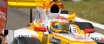 Alonso frustrado con su Renault R29 Alonso frustrado con su Renault R29