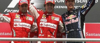 Alonso gana en Alemania. Fantástico doblete de Ferrari desvirtuado por las órdenes de equipo. Alonso gana en Alemania. Fantástico doblete de Ferrari desvirtuado por las órdenes de equipo.