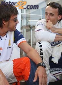 Alonso le teme a Kubica