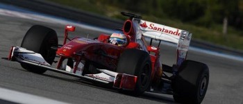 Alonso prueba el F60 Alonso prueba el F60