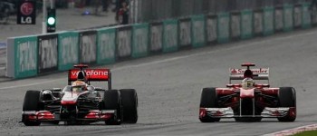 Alonso y Hamiton sancionados con 20 segundos Alonso y Hamiton sancionados con 20 segundos