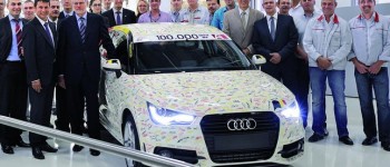 Audi fabrica la unidad 100.000 del A1 en un año de producción Audi fabrica la unidad 100.000 del A1 en un año de producción