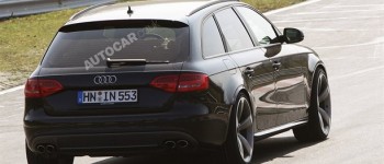Audi RS4 pillado durante pruebas en Nürburgring