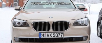 BMW serie 7 hibrido, fotos espias