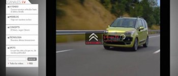 Citroën y su canal de televisión en Internet Citroën y su canal de televisión en Internet