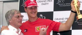 Ecclestone sueña con el regreso de Schumacher Ecclestone sueña con el regreso de Schumacher