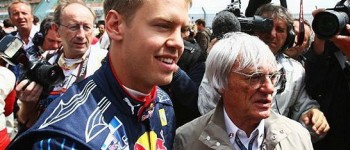 Ecclestone ve a Vettel como favorito para el título en 2010 Ecclestone ve a Vettel como favorito para el título en 2010