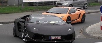 El nuevo Lamborghini cada vez más cerca.