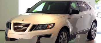 El Saab 9-4X de producción filtrado antes de su presentación. El Saab 9-4X de producción filtrado antes de su presentación.