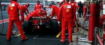 Ferrari preocupado con su monoplaza