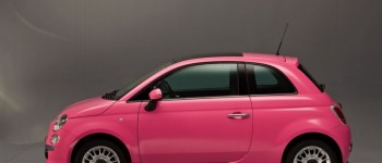 Fiat 500 Pink, exclusivo por Internet.