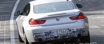 Fotos espía del BMW Serie 6 con el paquete M Fotos espía del BMW Serie 6 con el paquete M