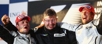 GP de Australia: Rubens Barrichello se sorprendió con el podio GP de Australia: Rubens Barrichello se sorprendió con el podio