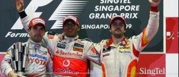 GP Singapur: Victoria para Lewis Hamilton, Alonso tercero