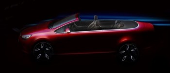 Imagen del boceto del próximo Opel Astra Cabrio