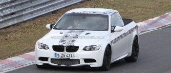 Increíble, un BMW M3 Pick Up rodando en Nürbrurgring
