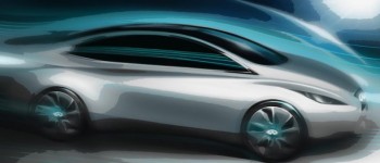 Infiniti revela las primeras líneas de su primer modelo eléctrico. Infiniti revela las primeras líneas de su primer modelo eléctrico.