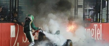 Kovalainen quiere más dinero por convertirse en bombero hoy Kovalainen quiere más dinero por convertirse en bombero hoy
