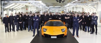 Lamborghini produce el Murciélago número 4.000.