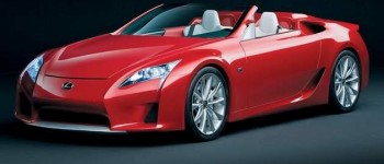 Lexus podría fabricar una versión roadster del LF-A. Lexus podría fabricar una versión roadster del LF-A.