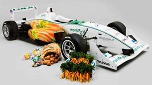 Llega el primer coche de F1 vegetariano