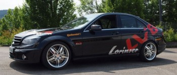 Lorinser prepara un Mercedes Benz Clase C LV8 para el Tuner Grand Prix