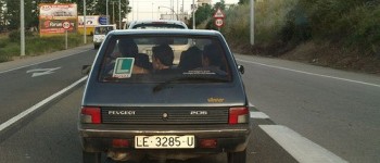 Los noveles a más de 80 km/h