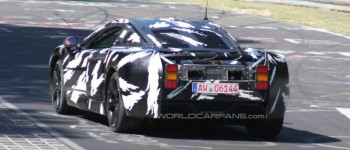 Mc laren P11, corriendo en Nurbrurgring fotos espía