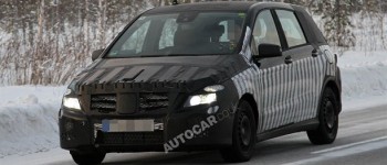 Mercedes planea tres nuevos modelos sobre la base del nuevo Clase B