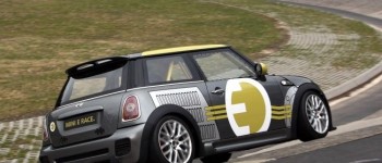 Mini eléctrico: 186 kilómetros por hora en Nürbrurgring