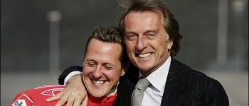 Montezemolo y Schumacher