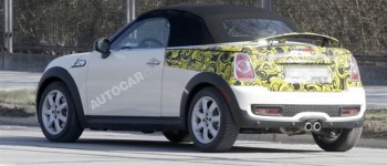 Nuevas fotos espías del Mini Roadster