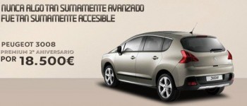 Nuevo Peugeot 3008  edición Premium 2º Aniversario