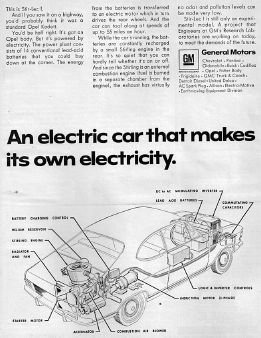 Opel Kadett Stir-Lec 1 1969, el primer coche eléctrico de GM Opel Kadett Stir-Lec 1 1969, el primer coche eléctrico de GM