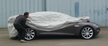 Primera imagen del Tesla Model S 2010 Primera imagen del Tesla Model S 2010