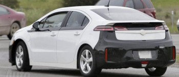 Primeras fotos espías del Opel Ampera de producción.