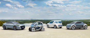 Salón de Frankfurt: Renault presenta sus cuatro conceptos electricos.